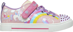 Skechers TWINKLE SPARKS-UNICORN CHARME - Meisjes Sneakers - Maat 32 - Light Pink