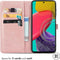 iMoshion Hoesje Geschikt voor Samsung Galaxy M53 Hoesje Met Pasjeshouder - iMoshion Mandala Bookcase - Rosé Goud