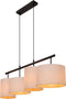 Lucide MAYA - Hanglamp - 4xE27 - Dimbaar - Beige