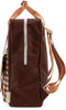Sticky Lemon Rugzak Large Gingham - Cherry red + sunny blue - berry swirl