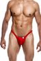 MOB EROTICWEAR - THONG AND RED BUNS S