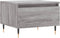 vidaXL - Salontafel - 50x46x35 - cm - bewerkt - hout - grijs - sonoma - eikenkleurig