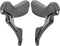 Versteller met remhendelset 2 x 11 speed Shimano 105 ST-R7000 - zwart