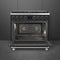 SMEG B91GMMBNLK2 - Gasfornuis - 90 cm - 6 branders - Mat zwart