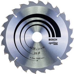 Bosch PRO Wood - Cirkelzaagblad - Hardmetalen tanden - (1 stuk)