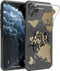 iMoshion Design voor de iPhone 11 Pro hoesje - Let's Go Travel - Zwart / Goud