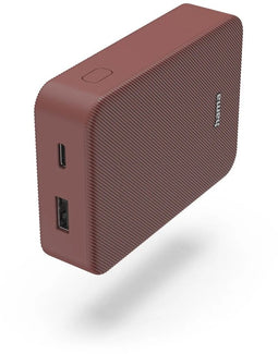 Hama Power Pack Color 10 - Externe Accu 10000mAh - Snel Opladen - Rood
