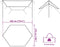 vidaXL - Kampeerluifel - waterdicht - 438x376x212 - cm - bruin