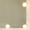 vidaXL - Kaptafel - met - LED-verlichting - 74,5x40x141 - cm - zwart