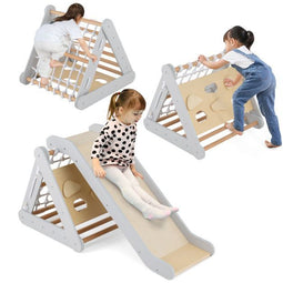 Coast Klimrek - 4-in-1 - Glijbaan - 63 x 64 x 61 cm - Grijs