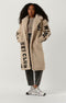 Object Malena L/s Ruffle Pullover - Trui - Bruin - Maat XS