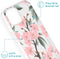 iMoshion Hoesje Geschikt voor iPhone 13 Hoesje Siliconen - iMoshion Design hoesje - Roze / Transparant / Cherry Blossom