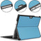 Tablet Hoes Geschikt voor Microsoft Surface Go - Stand Bookcase - Blauw
