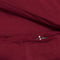 vidaXL - Dekbedovertrekset - lichtgewicht - 140x200 - cm - microvezel - bordeaux