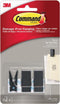 Command™ Spring Clip 17089S Slate 3Clips+4 clear S/PK 12PK/CS