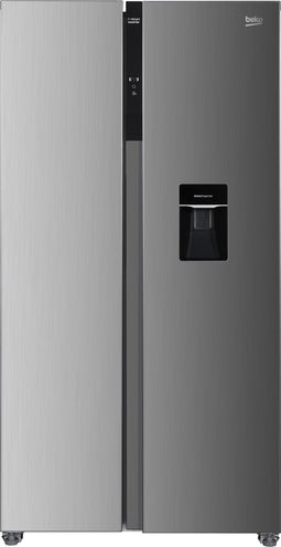 Beko GNO5322WDXPN - Side-By-Side Koel-Vriescombinatie - 532 liter - Wit