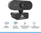 AyeWay Full HD Webcam - Webcam voor PC - Inclusief Privacy Cover - Zwart