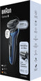 Braun 61-B1000s - Scheerapparaat - SensoFlex hoofd SensoFoil mesjes - Blauw