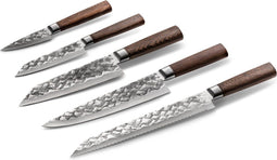 BARE Cookware Messenset, 5-delig, Duits staal en Levenslange Garantie | Complete set, hoogwaardig en duurzaam