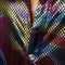 dressforfun Disco King - Verkleedkostuum - Tweedelig met lange broek en hemd - Kleurrijk