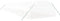 vidaXL - Tuinkas - met - stalen - frame - 64 - m² - 16x4x2 - m - wit