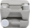 vidaXL - Kampeertoilet - met - tent - draagbaar - 10 - + - 10 - L