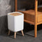 Vrijstaande duwbak voor badkamer - MALMO SQUARE - KITCHEN MOVE - 10L - Designer hout