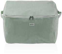 Opbergdoos Versa Corduroy 38 x 26 x 26 cm Groen