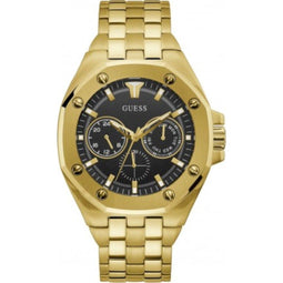 Guess Top Gun GW0278G2 Horloge - Staal - Goudkleurig - Ø 46 mm