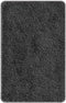 vidaXL - Badmat - Rechthoekig - Donkergrijs - 50x80 - cm - van - Polypropyleen - met - Antislip