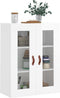 vidaXL - Wandkast - 69,5x34x90 - cm - hoogglans - wit