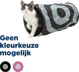 Trixie Speeltunnel Kat Assorti - 50X25X25 CM