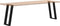 vidaXL - Console - tafelpoten - 2 - st - U-vormig - 38x(72-73) - cm - staal - zwart