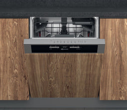 Bauknecht BBO 3C33 C X - Half geïntegreerde vaatwasser - Auto deur opening - Roestvrij staal