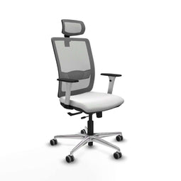 Piqueras y Crespo 1B086G2 - Bureaustoel - Hoogteverstelbaar met armleuning - Wit
