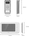 Avidsen Elia Smart Wifi intercom met camera - bedraad