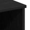 vidaXL - Nachtkastjes - 2 - stuks - Zwart - Eiken - 50x32x60cm - Bewerkt - Hout