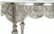 Bijzettafel DKD Home Decor 39 x 39 x 61 cm Spiegel Zilverkleurig Metaal