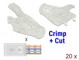 DeLOCK Knikbescherming voor RJ45 Crimp+Cut