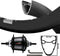 Kgs Achterwiel 28 inch (622) dutch 19 velg zwart nexus 7 centerlock zwart