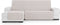 Hoes voor chaise longue met korte armleuning links Eysa MONTBLANC Beige 100 x 110 x 200 cm
