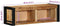 vidaXL - Tv-meubel - 80x30x25 - cm - massief - ruw - mangohout