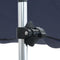 vidaXL - Schaduwdoekset - T-top - 174x205x(115-194) - cm - marineblauw