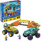 MEGA Hot Wheels Monster Trucks - Bouwspeelgoed - 332 onderdelen (2 stuks)