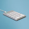 R-Go Tools Numpad Break - Bedraad numeriek toetsenbord met pauze indicator - Wit