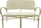 Essentials Felix Bistro Bank Rotan Bamboo Wit/Zwart - 57321