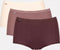 sloggi Basic+ Maxi C3P Holiday - Dames Onderbroek - 3-pack - Bruintinten/Ivoor (3 stuks)