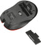 Trust Mydo - Draadloze muis - Stille knoppen - Rood