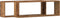 vidaXL - Wandplank - Set - van - 2 - Oude - hout - Engineered - hout - 80 - x - 15 - x - 26 - cm