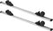 Pro Plus Dakraildrager - 120 cm - Aluminium - Max. belasting 90 kg (2 stuks)